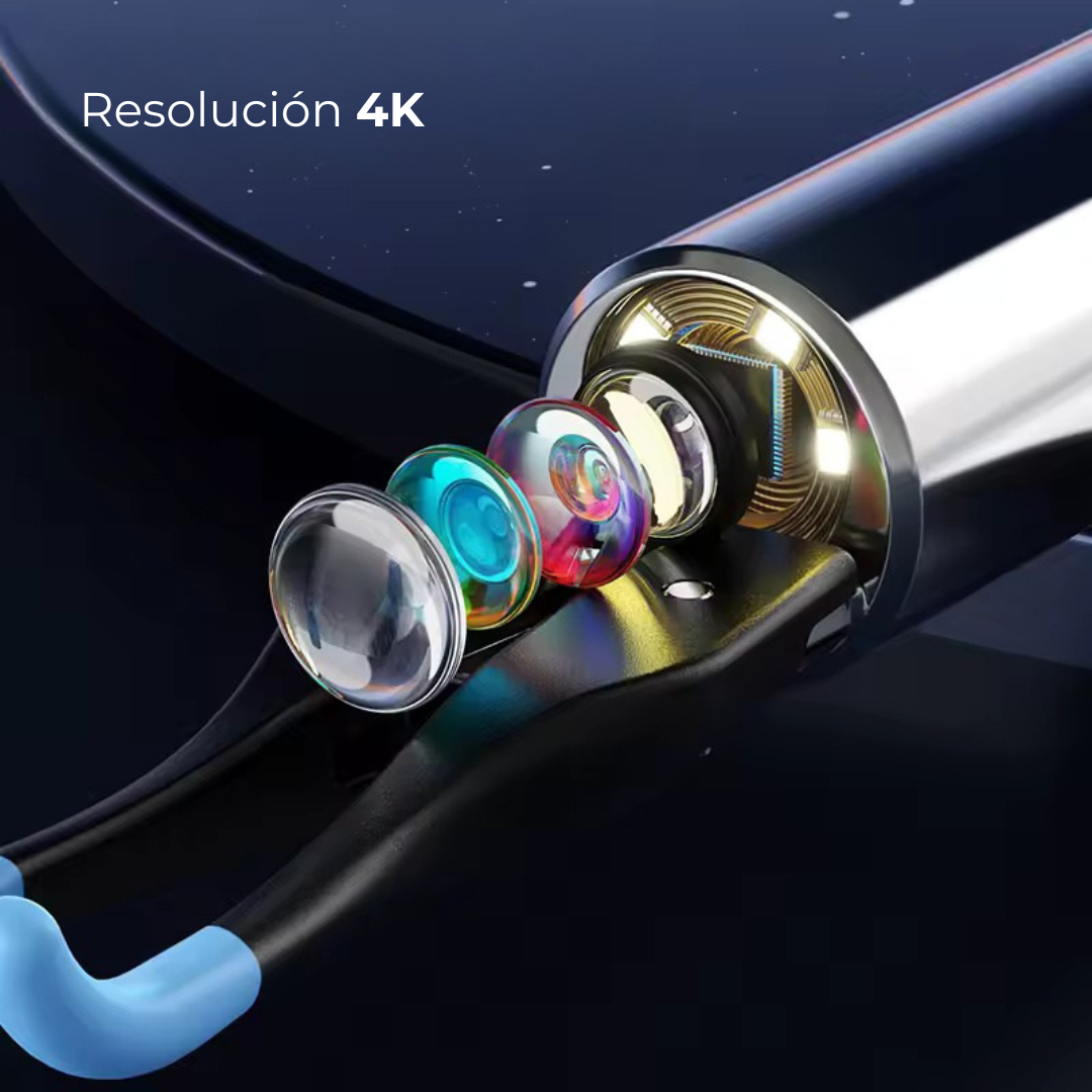 Limpiador de Oídos Inteligente Inalámbrico con Cámara 4K (Android / iOS)